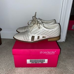 Brand new white shoes